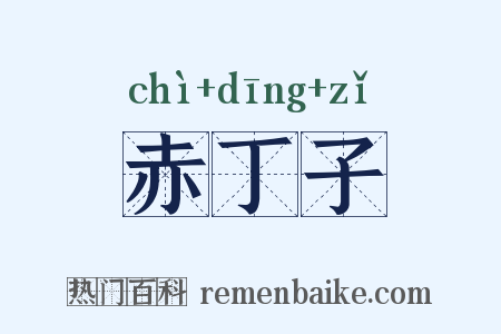 赤丁子是什么意思的图片